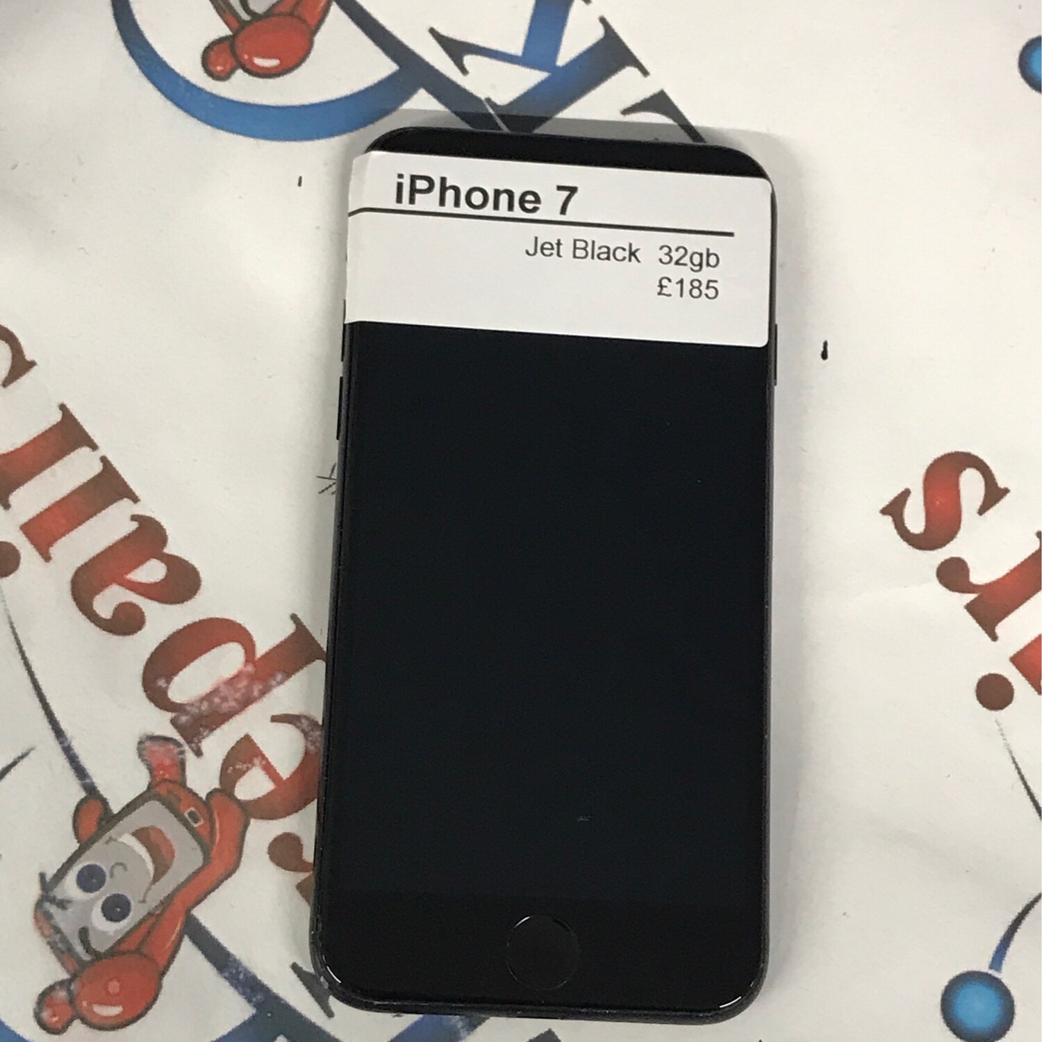 【2台】iPhone 7 silver 128gb Black 32gb